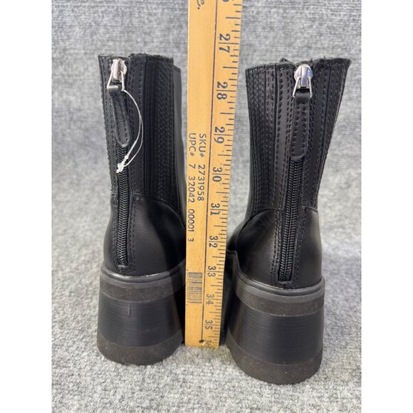 Dolce Vita Womens Size 6.5 Black Leather Ankle Boots - Picture 6 of 16